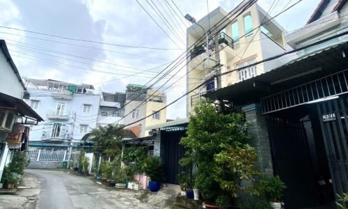 Bán nhà Đường Số 10 – 65m2 (4×16) – hẻm ô tô 2 xe né – giá 6,5 tỷ TL.